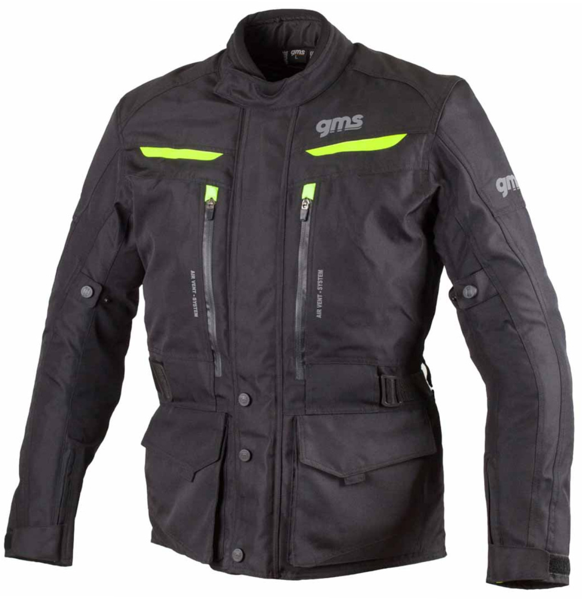 Campera Gear Man Negro-Fluo