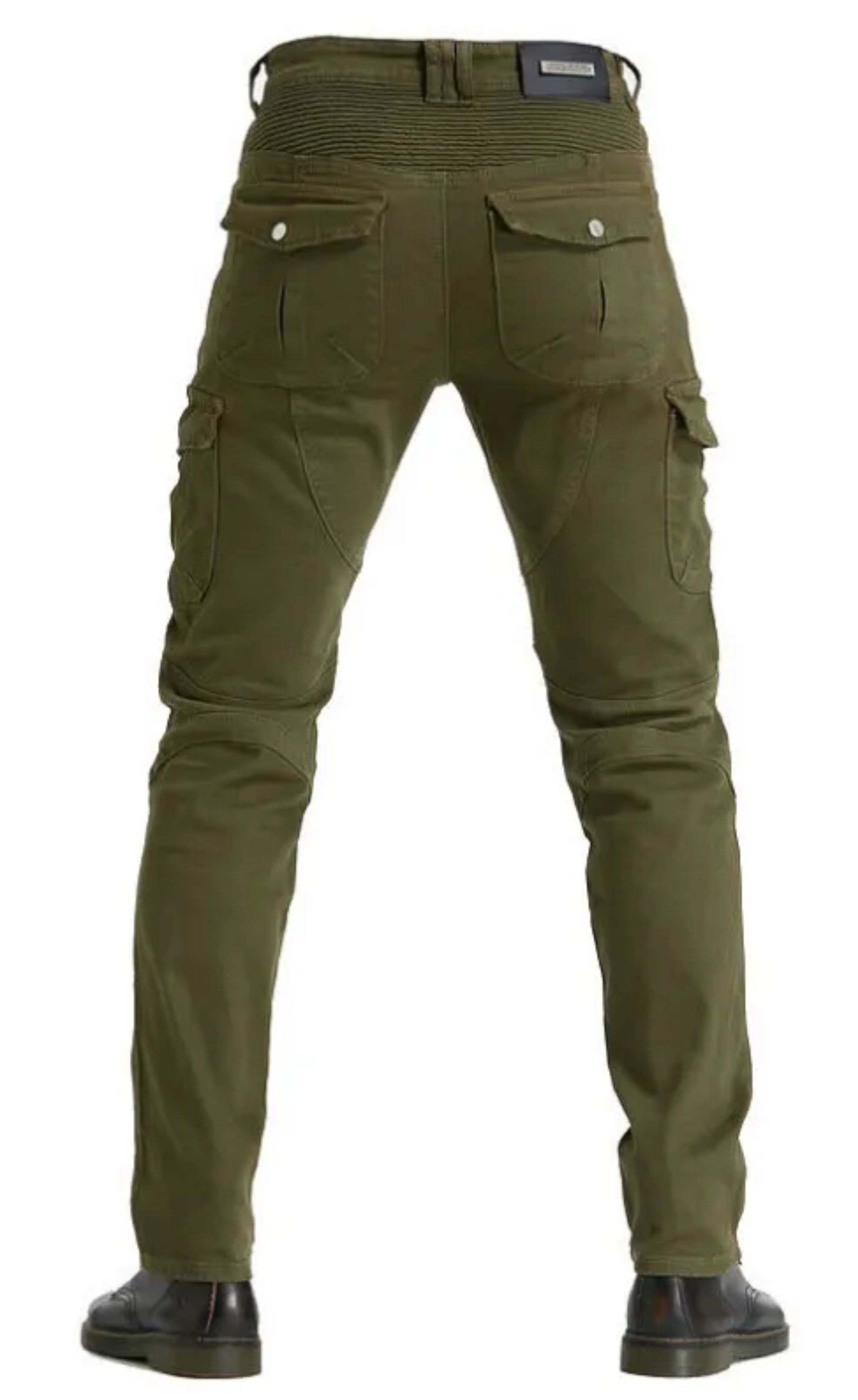 Pantalon Jean Cargo Verde