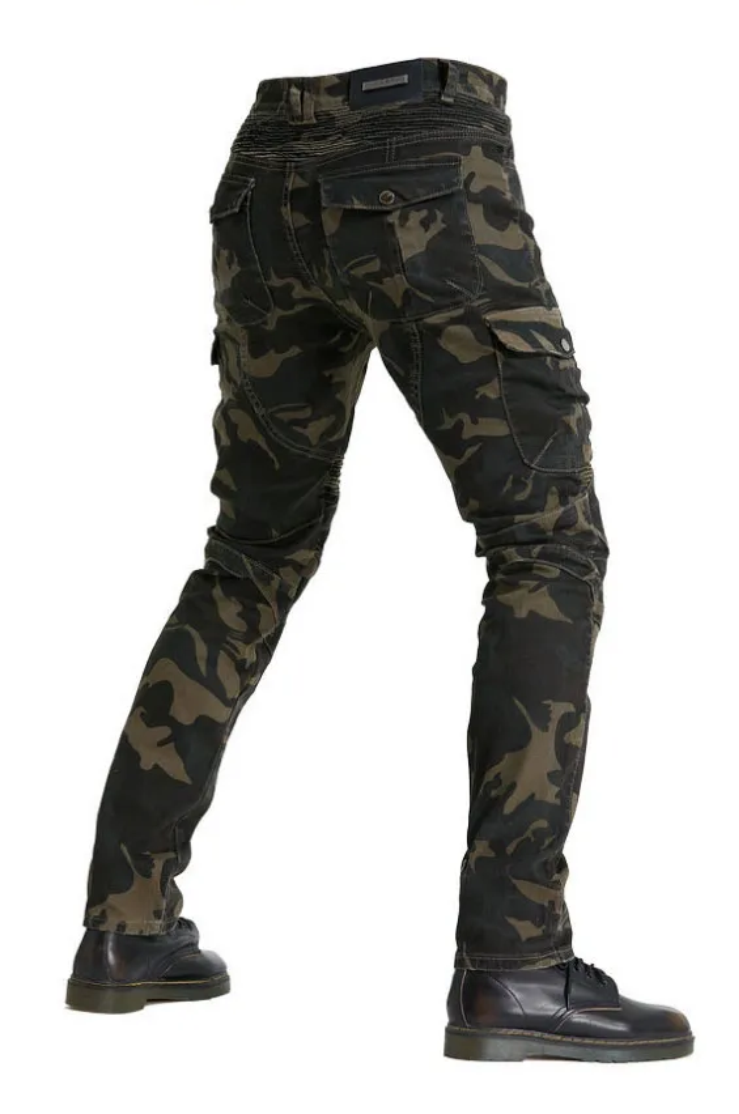 Pantalon Jean Cargo Camuflado