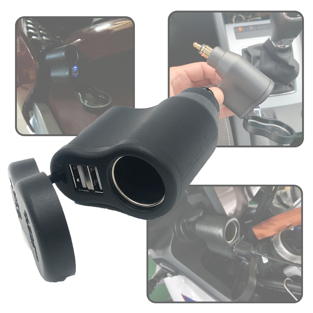 Cargador tipo din Usb y Mechero 39030023