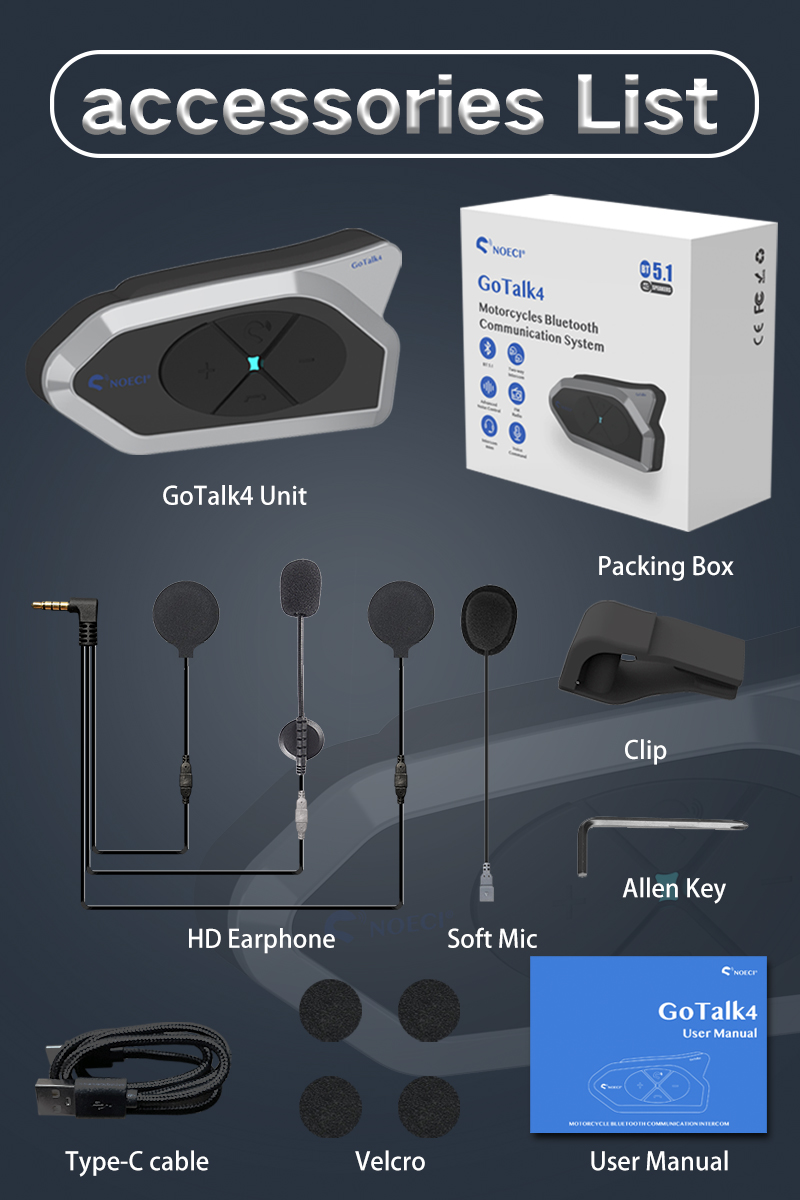 Intercomunicador Gotalk 4
