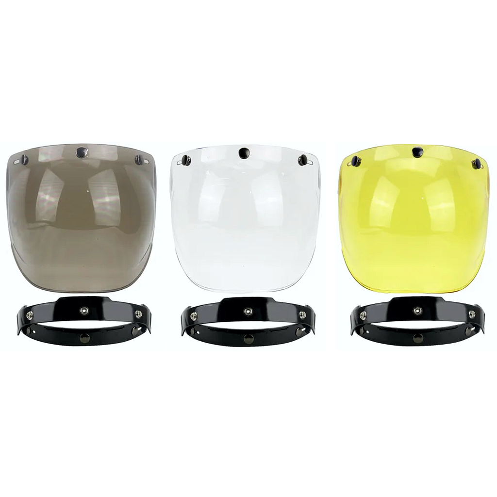 Visor Burbuja para casco abierto