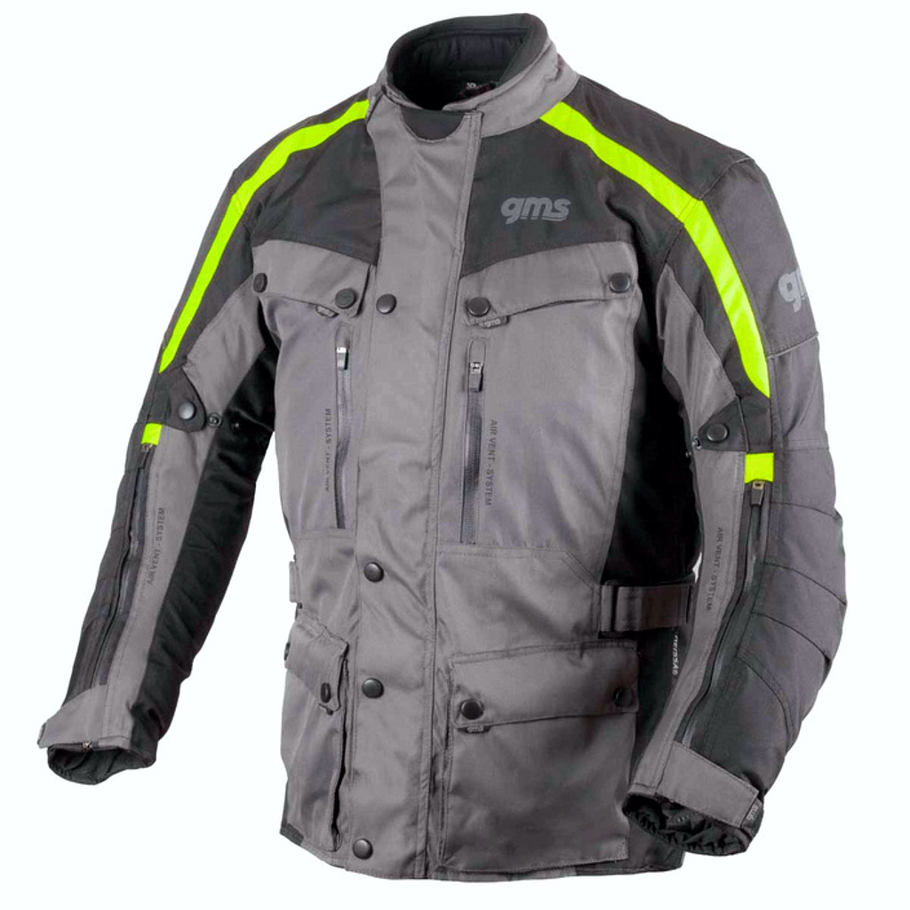 Campera Temper Gris-Fluo