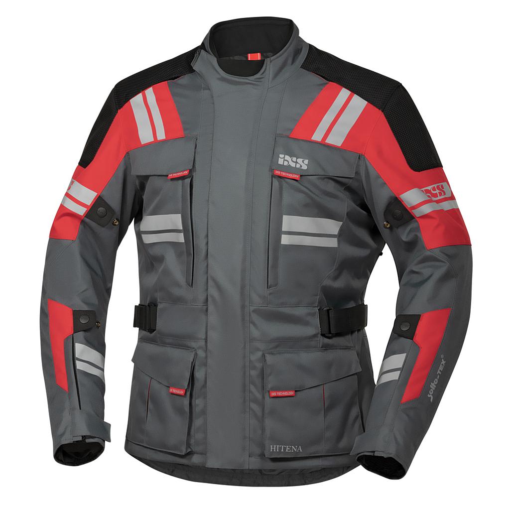 Campera Tour Blade-ST 2.0 Gris -Rojo