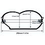 Protector de Faro Acrilico Bmw 05030016